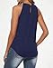 Bluetime Spring Tops for Women Halter Lace Crochet Cute Summer Tank Tops Camisoles Navy M