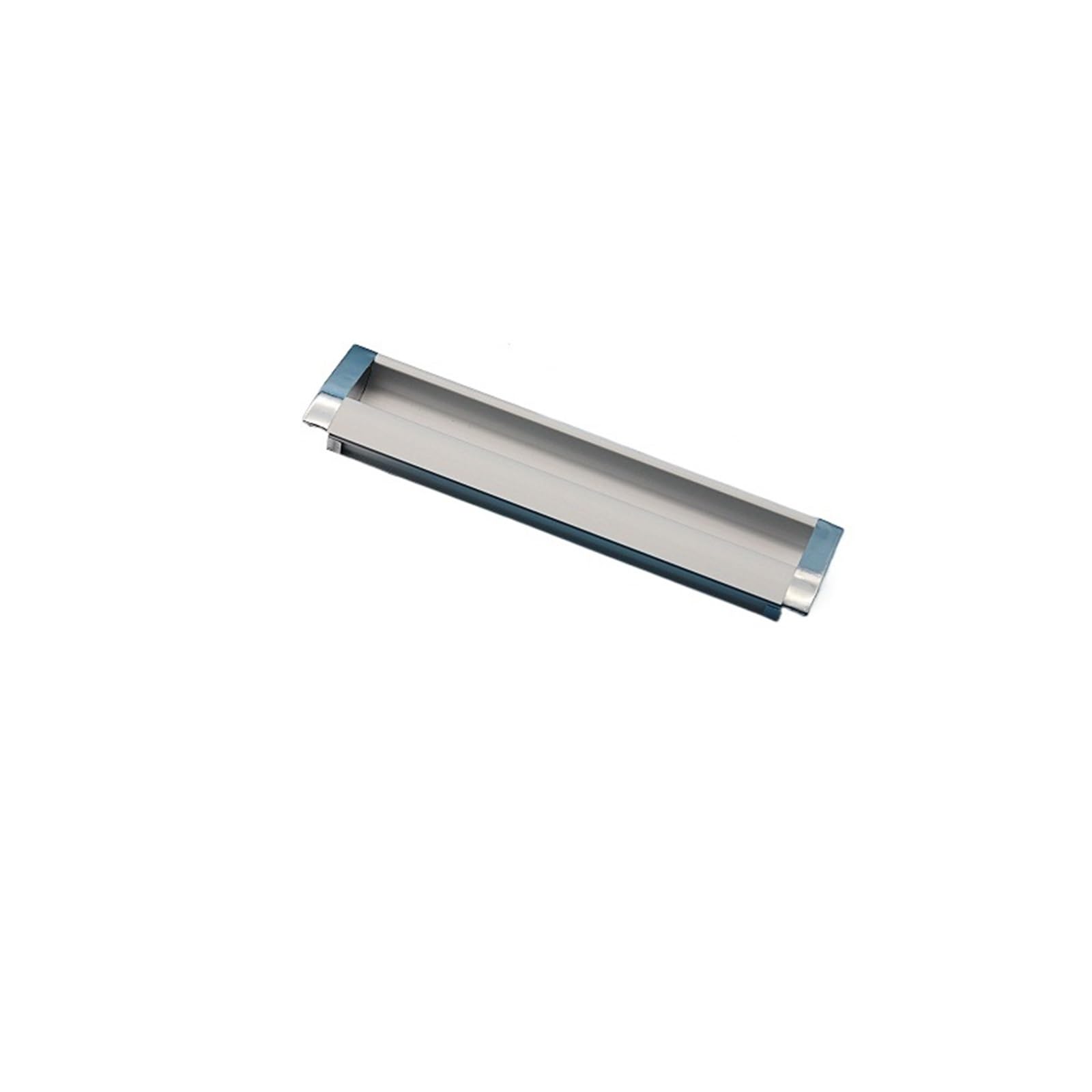 Bouton caché intégré ergonomique en aluminium pour l'ouverture fluide de tiroir