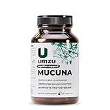 UMZU Mucuna Pruriens Dopamine Support Supplement, 30-Day Supply – Natural L-Dopa from Velvet Bean for Mood, Focus and Mental Clarity – Supports Brain Health, Emotional Balance and Daily Well Being