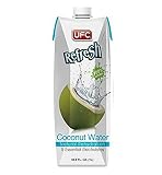 agua cocora Paquete de 6 (6x1000ml) UFC 11468 Agua de Coco, Paquete de 6 (6x1000ml)