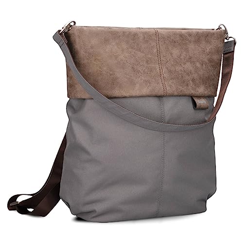 Zwei Damen Rucksack-Tasche Olli OR12 (7 Liter) Handtasche & Rucksack 2-in-1 wasserabweisende Schultertasche mit gepolstertem Laptopfach (bis 13"), Damentasche & Cityrucksack in Einem (rock)