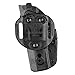 Safariland, 7376, ALS Countoured Belt Loop Holster, Fits: Glock 43, Black - STX Plain, Right Hand (1198523)