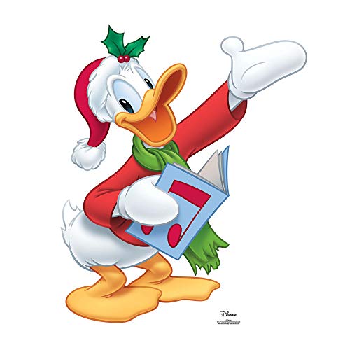 Star Cutouts Donald Duck Christmas Quacker Pappaufsteller