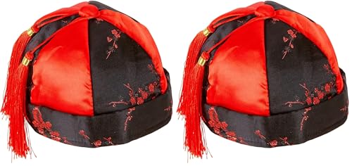 Widmann 10672 10672 Chapeau chinois Mandarine Chapeau de fête à thème Carnaval Homme Multicolore Taille unique