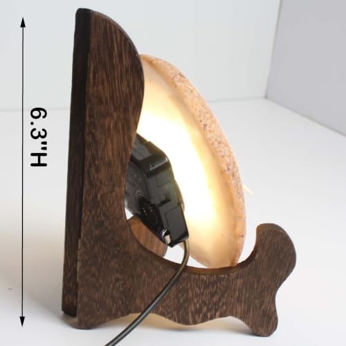 Reloj de mesa de ágata natural, el regalo de inauguración ideal 5