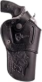 Hazza Handmade Ambidextrous Leather Holster for S&W 686 (L-F...