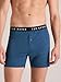 Ted Baker Men's 3 Pack Cotton Blend Boxer Brief, Navy/Grey, Large