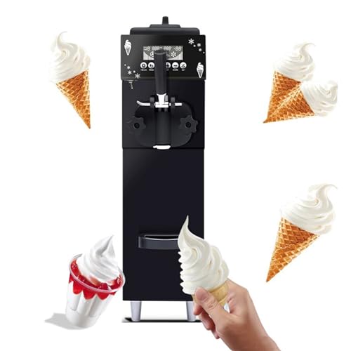GRFIT Ninja creami Kommerzielle kleine Mini-Desktop-Eismaschine mit Kegel, vollautomatische Einkopf-Softeismaschine Speiseeisbereiter – Bild 7