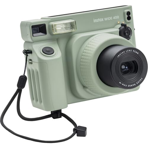 FujiFilm Instax Wide 400 Instant Camera Bundle - Includes Twin Pack Wide Frame Film, BluebirdSales Carrying Case, Cleaning Cloth, and 4 AA Batteries - Portable (Wide 400 Instant Camera) - image 6