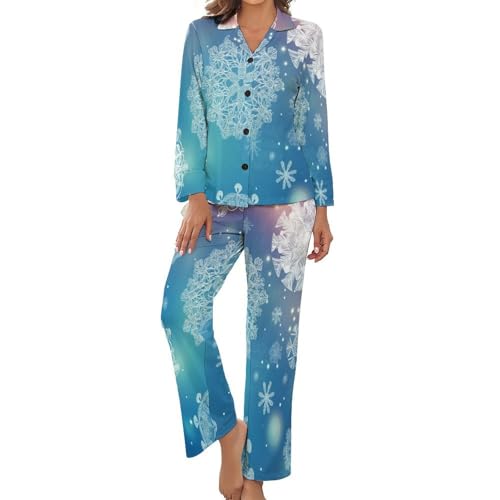 Pyjama femme résolvant l'inconfort nocturne ensemble chic pantalon taille élastique doux