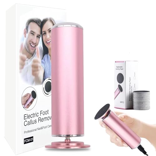 Lime électrique pour pieds pour votre routine de pédicure à la maison avec 60 disques