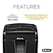 Fellowes 8MC5 8-Sheet Micro-Cut Personal Home Office Paper Shredder