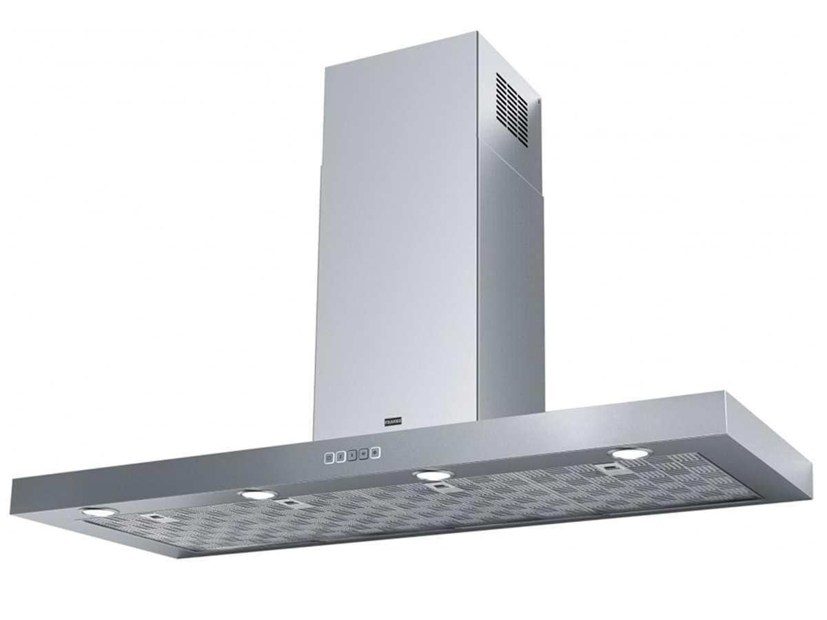 FRANKE Tale 1215 W XS - Campana extractora de pared (acero inoxidable, 120 cm)
