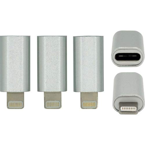 VisionTek USB C to Lightning Adapter 3Pk