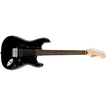 ギター Squier Sonic Stratocaster HT H Black Amazon.com: Squier Sonic Stratocaster HT H Electric Guitar