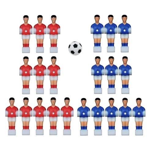 Foosball Replacement Players (22pcs) for Soccer Table