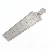 Welding Taper Gauge 30-45mm(3/16-3/4) gap slot width hole size metric&inch gage