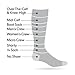 Darn Tough Coolmax Boot Full Cushion Sock - Women's Gray/Teal Medium