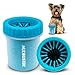 Dexas MudBuster Portable Dog Paw Cleaner, Small, Blue