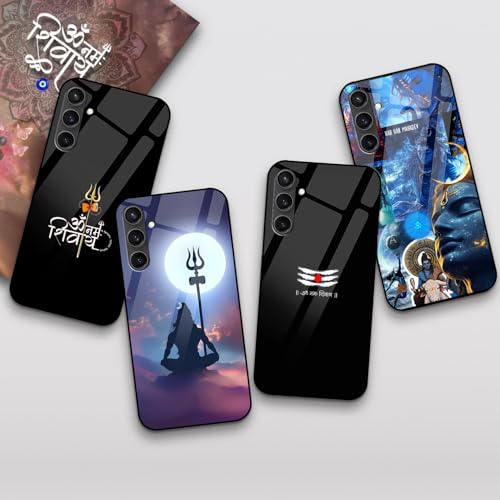 Image of COLORflow Back Cover Compatible with Samsung S23 FE 5G | Shiv Ji, Mahadev, Bholenath, God Customized | Shockproof TPU Bumper with Camera Protection Back Cover Compatible with Samsung Galaxy S23 FE 5G