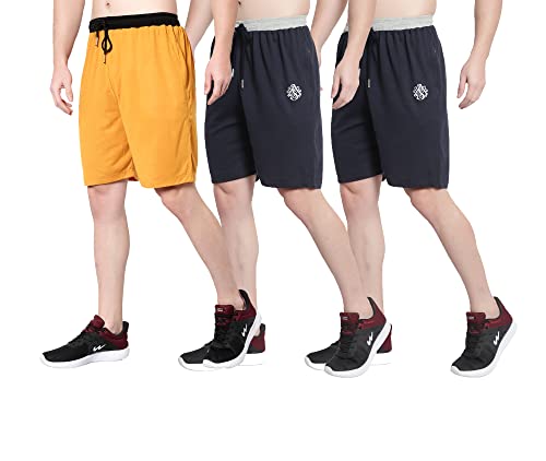 Image of OORA Men's Plus Sizes Cotton Shorts M to 5XL, 28 to 48 Inches Waistline