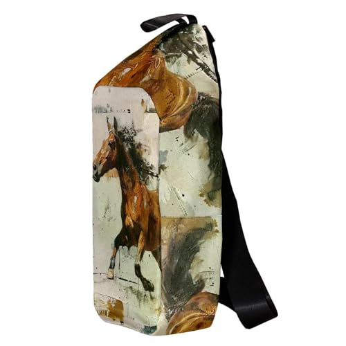 Bolsa cruzada multicolor y compacta para hombre y mujer 3