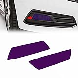 ReplaceMyParts Custom Fit Precut Fog Light Vinyl Overlay Cover Tint Kit Compatible with Ford Focus ST 2015-2021 Foglight (A Set of 2), Purple