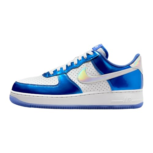 Nike Air Force 1 '07 LV8 Men's Shoes (HV5751-435, Light Photo Blue/Photon Dust/Racer Blue/Multi-Color)