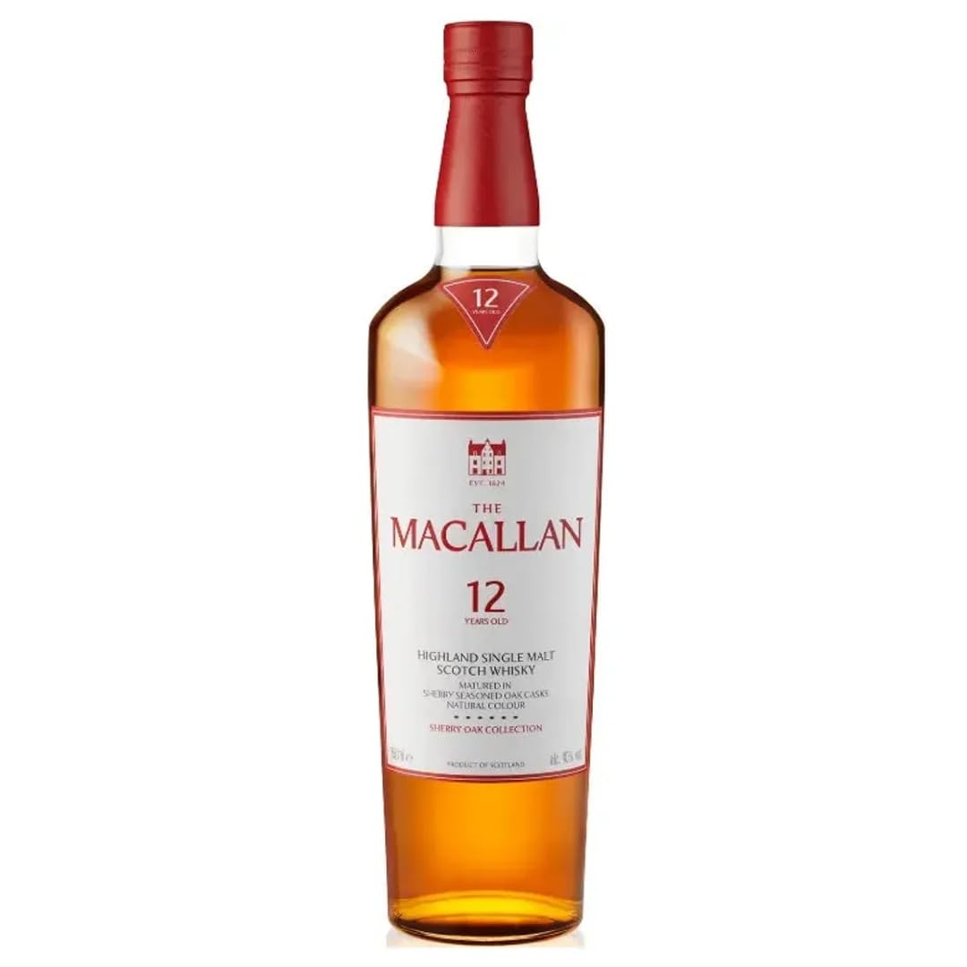 The Macallan 12 Year Old マッカラン 700ml The Macallan Whisky Sherry Oak 12 Anos Single Malt 700ml | Amazon