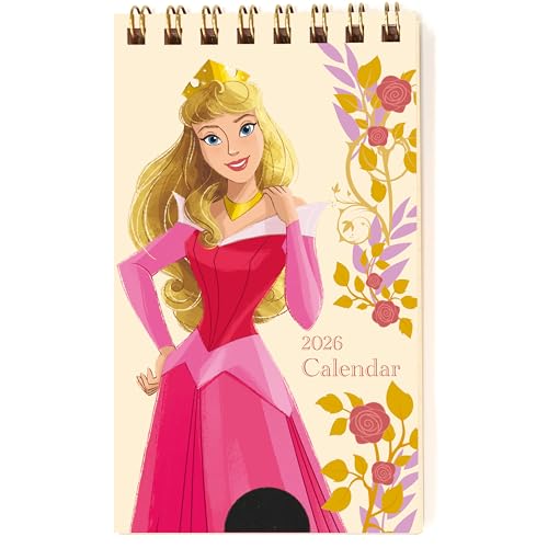 トーダン 2026年 ディズニープリンセス／ポケットカレンダー（オーロラ姫） 12.3 x 7cm TD-30085-Cのサムネイル