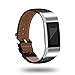 POY For Fitbit Charge 2 Bands, Genuine Leather Bands for Fitbit Charge 2 Replacement Wristbands