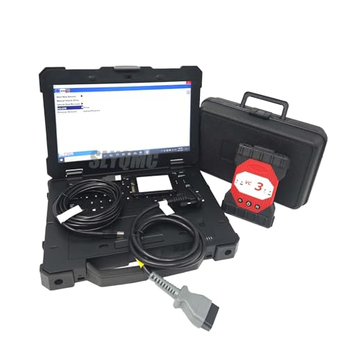 VCM3 Diagnostic Tool Vehicle Diagnostic Scanner with Drivers Communication VCM 3 Module 3 with SSD Software (DELLL Laptop with VCM3)