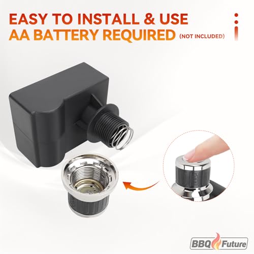 Image of BBQ Future Grill Igniter Kit for Blackstone 36 Inch Griddle, 4 Outlet Electronic Battery Igniter Replacement Kit