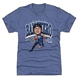 500 LEVEL Paolo Banchero Orlando Magic Men's Premium T-Shirt - Paolo Banchero Orlando Magic Cartoon WHT (Tri Royal, Large)