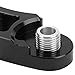 tomvorks Rear Derailleur Hanger Extension High Performance for Smooth Speed Change Aluminum Accessory (Black)