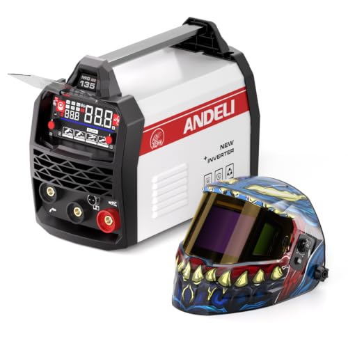 Soldadora MIG 135A para evitar perforaciones en chapas finas usando soldadura de pulso sin gas