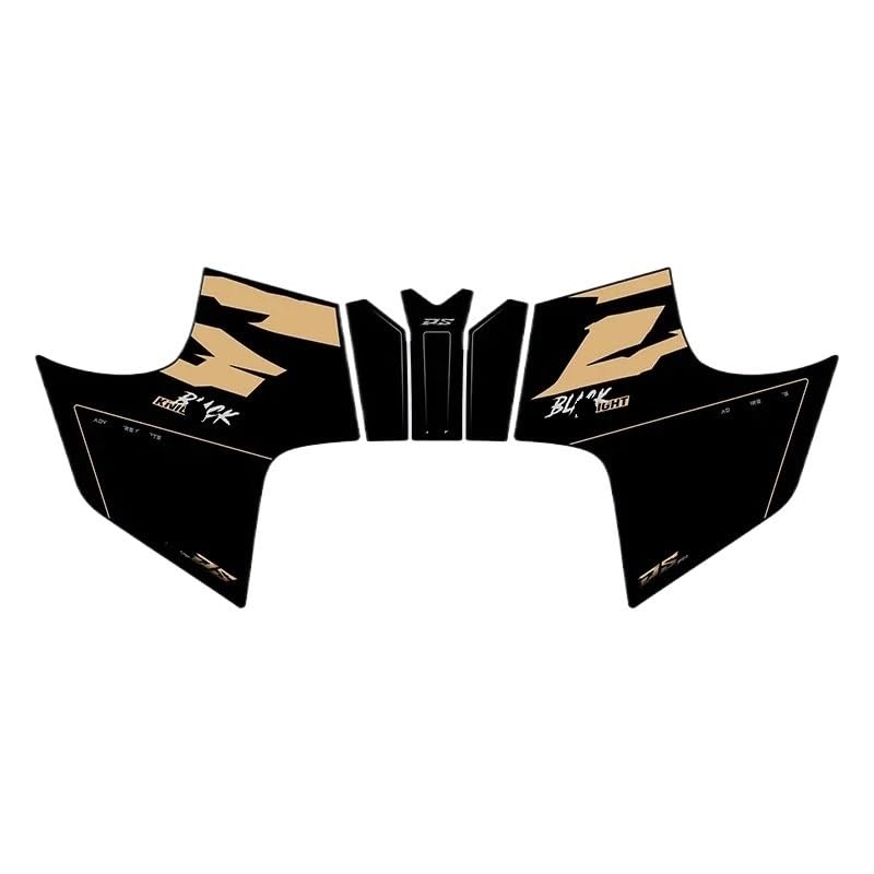 Protection réservoir moto DSX625 kit autocollant pour éviter les rayures de fermeture éclair