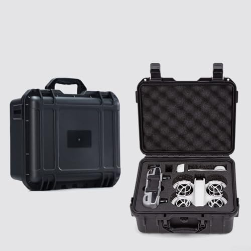 Maleta ABS impermeable de 28cm para controlador RC Pro y baterías de drones 6