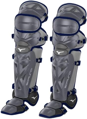 Mizuno Samurai knee pad pair showing triple knee cup and K-Pad comfort