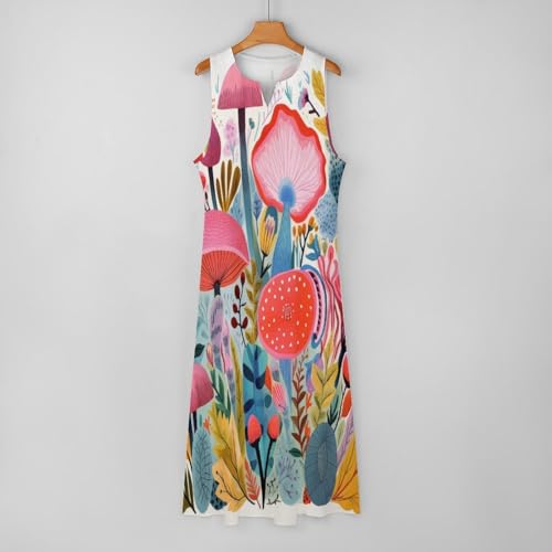 Robe sans manches légère et fluide pour sublimer votre silhouette - 4