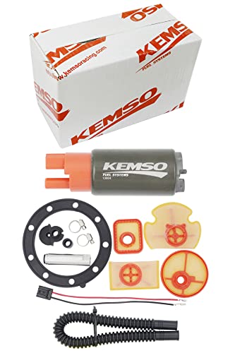 Image of KEMSO 13804 Intank Fuel Pump for Sea-Doo /SeaDoo DI GTX RX LRV 3D (1998-2007) / XP /LRV DI (2002-2004) / GTI GSX GTX RFI LE 4Tec 130 155 800 (1998-2005) / GTI /RXP /RXT /Wake PRO /Spark /GTR (2008-2021)