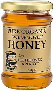 Littleover Apiaries | Organic Wildflower Honey Clear | 4 x 340G