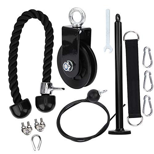 Bognajin DIY Polia Corda Braço Força Tríceps Kit De Equipamentos De Fitness