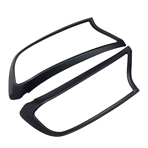 Couverture phare noir mate ABS anti-rayure pour Ranger T8