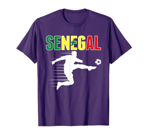 Senegal Soccer Lovers Jersey T-Shirt