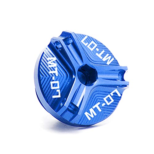 Para Yamaha MT07 MT-07 FZ07 MT 07 2014-2020 Tampa de enchimento de óleo de alumínio CNC M203.0