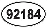 US Decal, Inc. Number 92184 Oval Sticker