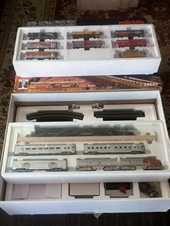 Marklin Ho Premium Digital American Starter (2)trains Biggest Set 29849 W/sounds Funt., U.p. Big Boy+8 Cars+s.fe Diesels Emd-f7+3 Al.coachs+wide Oval R3 W/switches+dig.transf.110v.+dig.controls+acces.