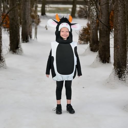 Disfraz de Vaca Deluxe para Niños 2 a 6 Años miniatura 3