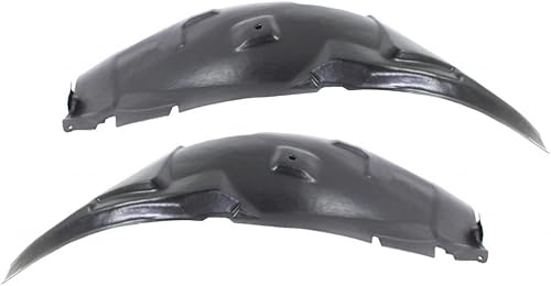 Para Ford Mustang 2010 2011 2012 2013 2014 Fender Liner lado del conductor y del pasajero  Par  Delantero  Delantero  Hecho de plástico  FO1248141,